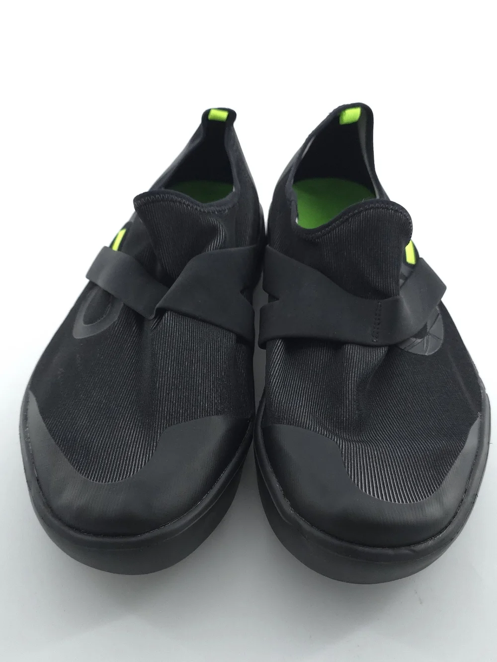 OOFOS Mens Black OOmg Low Mesh Walking Slip-On Shoes Size US 12 EU 45